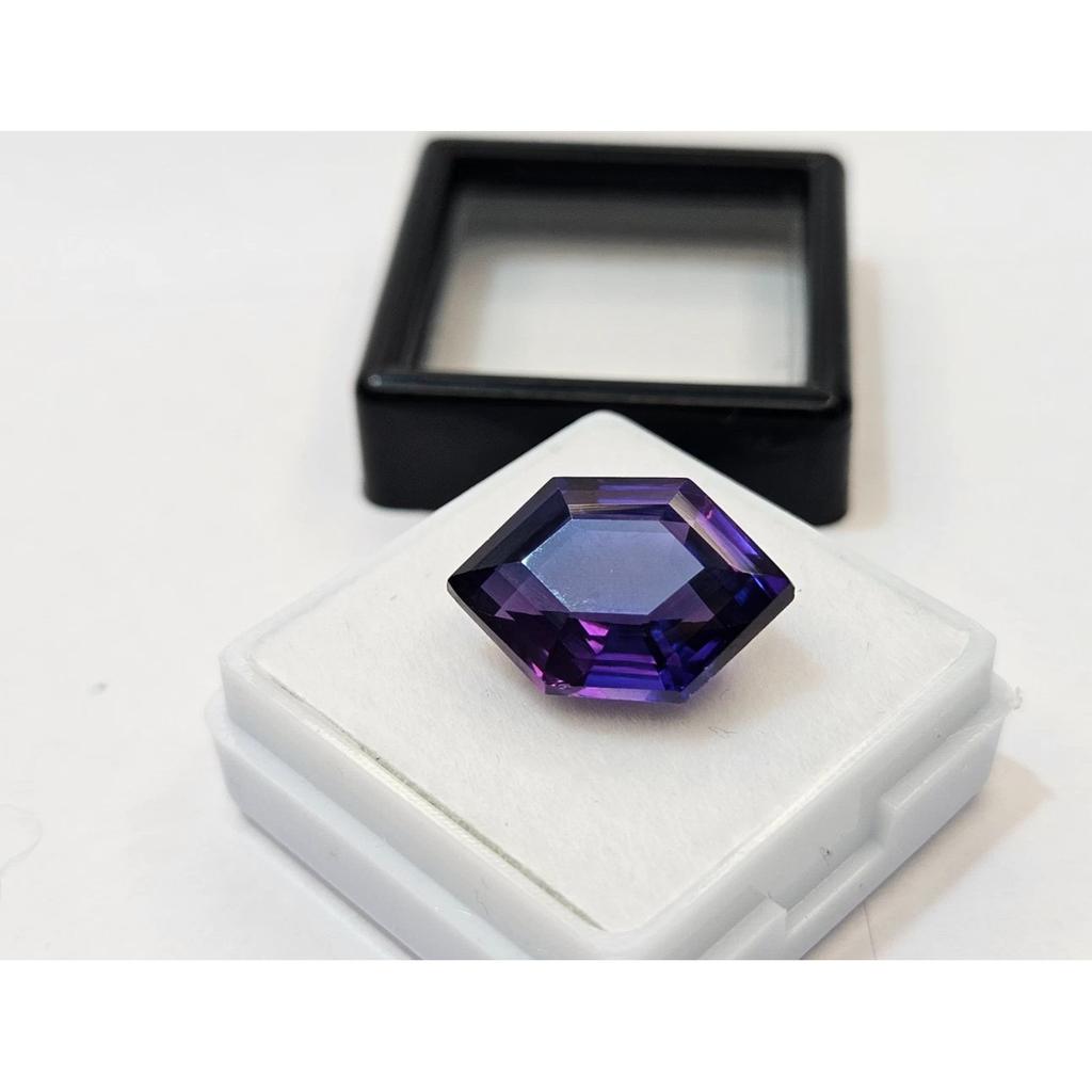 Fancy Cut Purple Pink Sapphire 10-11 Ct Fabulous Certified Loose Gemstone