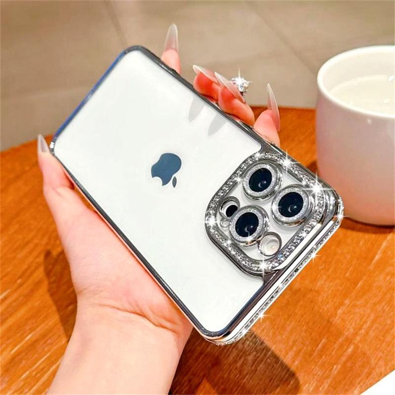 Glitzer Diamant Hülle für iPhone 16 15 Pro Max 14 Plus 13 12 Hülle Samsung Galaxy S25 Edge S23 Ultra S24 FE A56 A36 A26 A16 A55 A35 A25 A15 A54 A34 A14