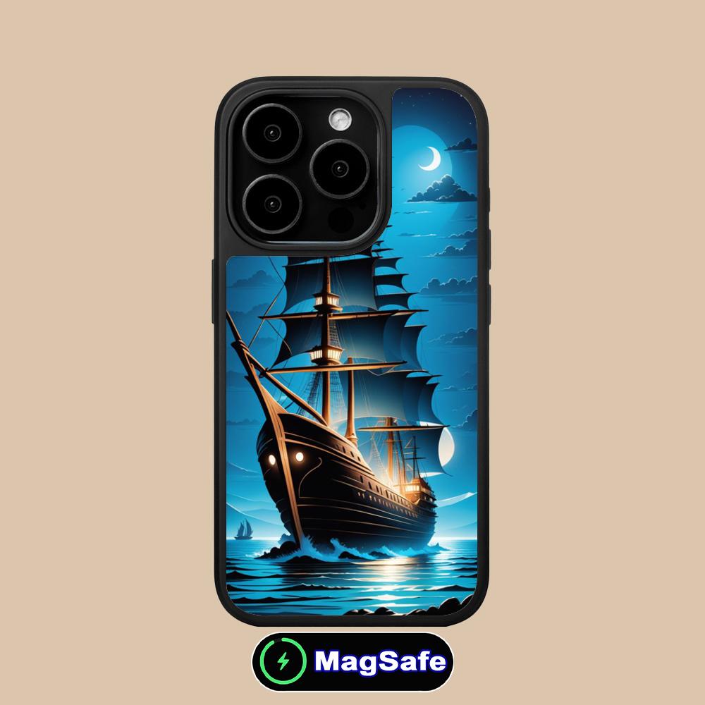 Pirate Corsair Mobile Phone Case for iPhone 17 16 15 14 13 12 11 Air Pro Max Plus Magsafe Matte Surface Colorful Cover Luxury
