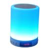 Wireless Cylinder Colorful Night Light Bluetooth-compatible Speaker Alarm Clock Home Decor