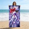 1Pc K-POP Girl Group Microfiber Beach Towel, Large Quick Dry Sand Free, Ideal for Adults Women Men Beach Pool Travel Bath Yoga