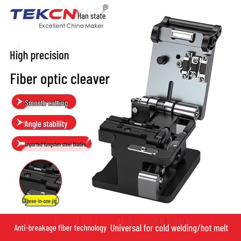 TEKCN C-30 High-Precision Fiber Optic Cleaver