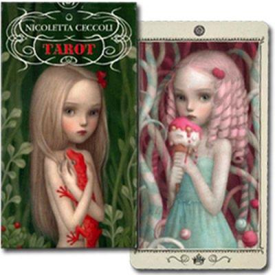 Tarot Card Marseille Fortune Telling CECCOLI Includes a Japanese Booklet The Mysterious World of Illustrator Nicoletta Ceccoli 78-card Set, Edition,