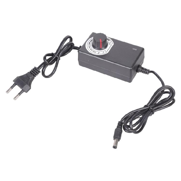 

AC 100-240V to DC 4V-12V 2A 5.5x2.1mm Adjustable Power Supply Adapter for Fan 1