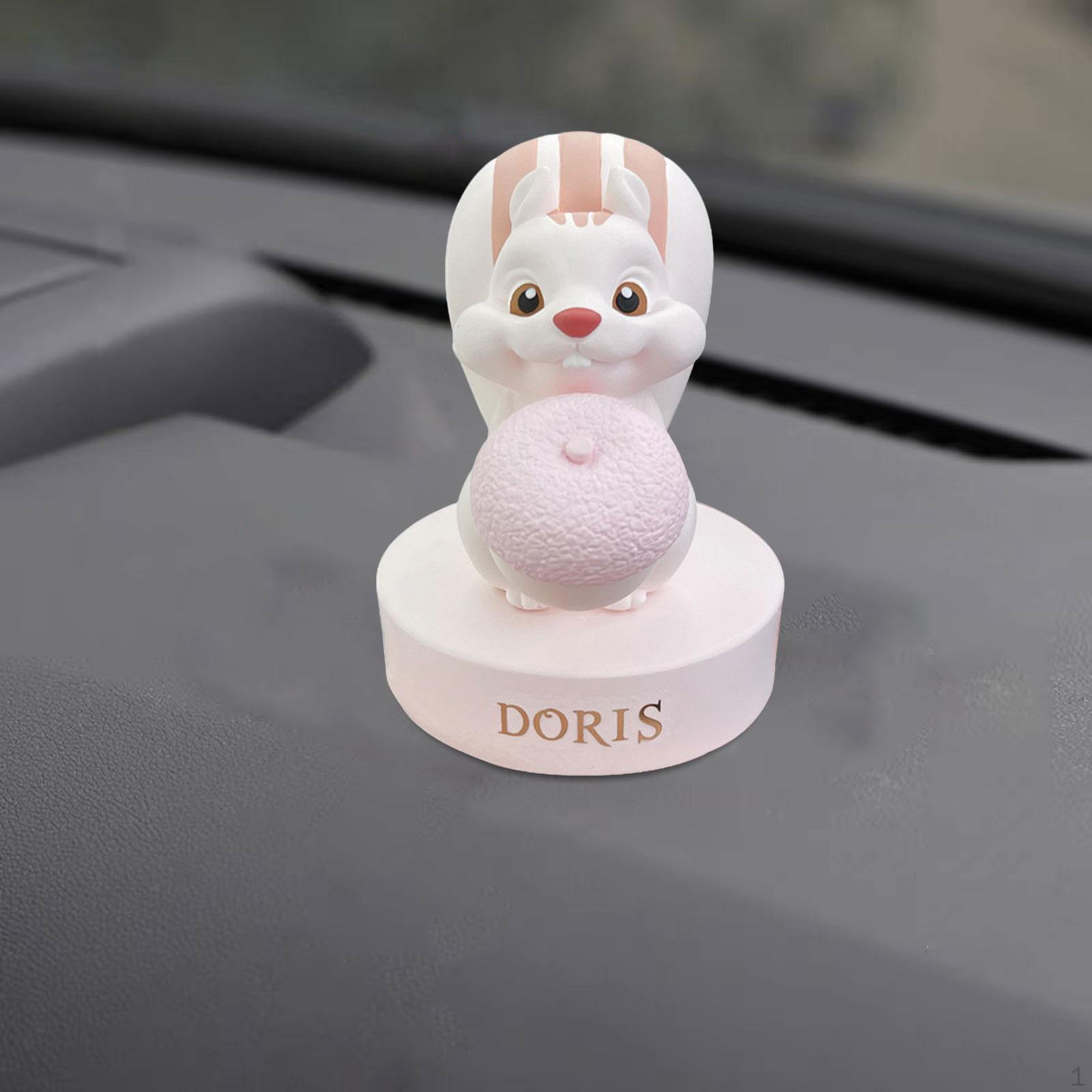 

Aroma Statue Squirrel Collection Tiny Toys Figurines Fragrance for Pink