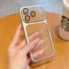 For iPhone17 Pro Max 17 Case Luxury Transparent Plating Phone Case For iPhone 17 Pro Max 17Pro Air Soft TPU Lens Protector Cover