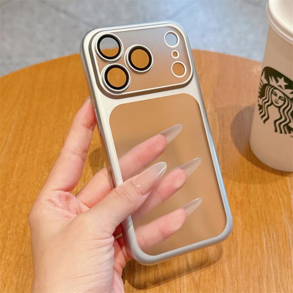 For iPhone17 Pro Max 17 Case Luxury Transparent Plating Phone Case For iPhone 17 Pro Max 17Pro Air Soft TPU Lens Protector Cover