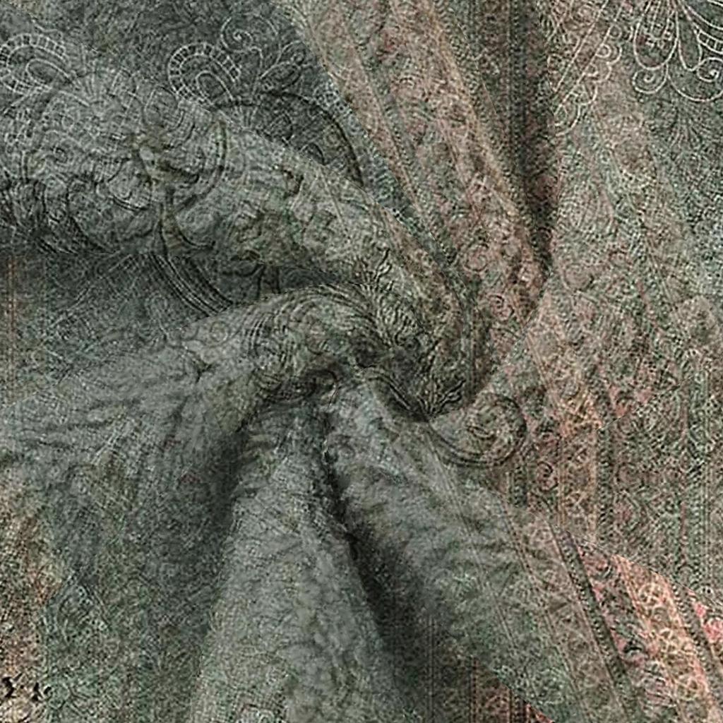 Γυναικείο χειμωνιάτικο βελούδινο λουλουδένιο μπουφάν μακρυμάνικο