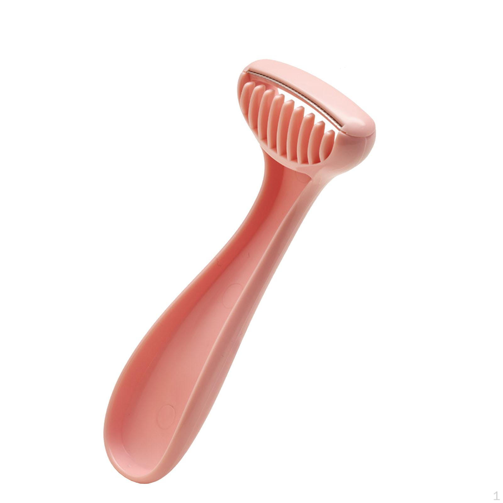 

Засіб для видалення волосся на тілі. Практичний тример для догляду за пахвами. Фіолетовий рожевий