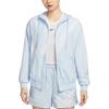 New Nike Sportswear Classics Jacket Women's Purple Blue/White HM8972-423