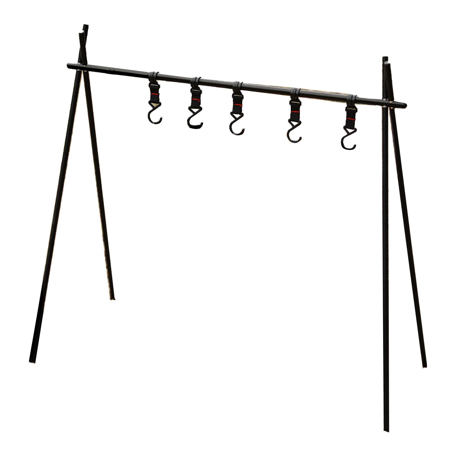 

Походные стойки Складная треугольная полка из алюминиевого сплава Складной подвесной органайзер Стенд для