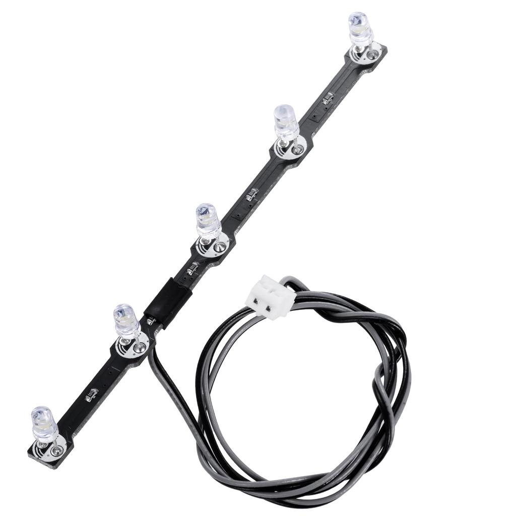 TRZX 5-LED White Spotlight Roof Headlight for 1/14 Scale Tamiya Scania 770S 6x4 56368 8x4 56371 RC Trucks