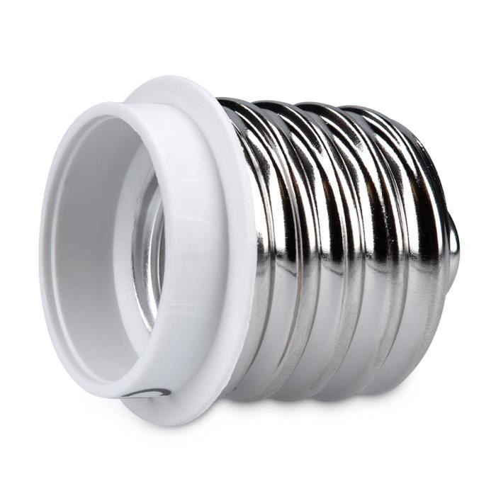 Kwmobile 4x Adaptateur De Douille - Convertisseur De Douilles E40 Vers E27 - Adaptateur De Support De Lampe Culot E27 Pour Ampoule L