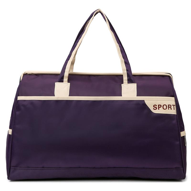 2025 Neue Einfache Mode Tourentasche Freizeit Kurzstrecken Reisegepäcktasche Oxford Wasserdicht Große Kapazität Sport Fitness Tasche Unisex Yoga Tasche