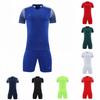 Adult Soccer Jersey Set Short Sleeve Team Uniform Custom Print Number Name Sportswear