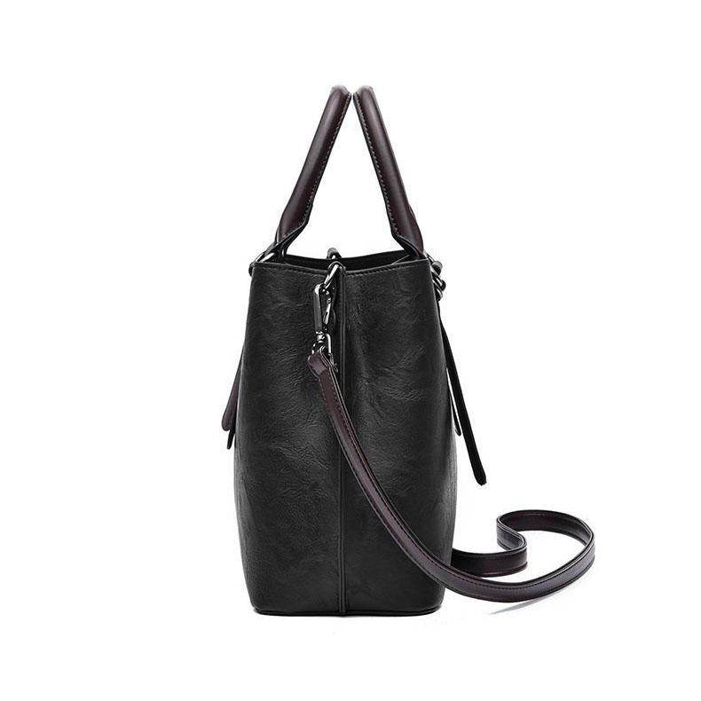 Women PU HandBag Women Belt Single Shoulder Bags Casual Totes Solid Color Soft Messenger Bag