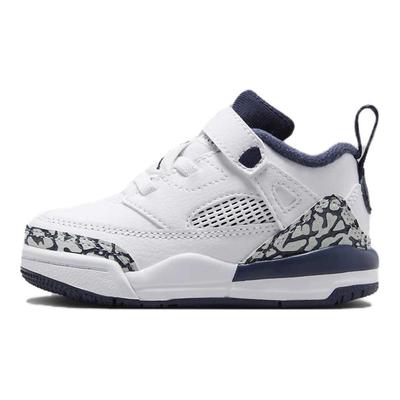 Baskets Bébé Air Spizike Low TD Obsidienne Blanc Platine Pur FQ3952-104