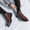 Fashion Leather Boots For Man Genuine Leather Big Size Boots High Quality Designer Formal Boots Casual Boots Fashion Business