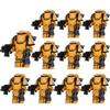 11pcs NEW Knights War Angels Ultramarines Templars War Soldiers Mini Action Figures Model Kids Toys Gift