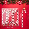 6/12/18 Pcs Candy Cane Christmas Decorations, Holiday Party Supplies for Christmas Tree Decoration