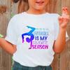 Boys T-shirt Girls Kids Rhythmic Gymnastics Printed T-shirt Modal Clothing Short Sleeves Boys Clothes