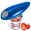 Hands-Free Electric Can Opener Automatic Bottle Opener Easy Kitchen Gadget for Cans Jars and Twist-Off Lids 6