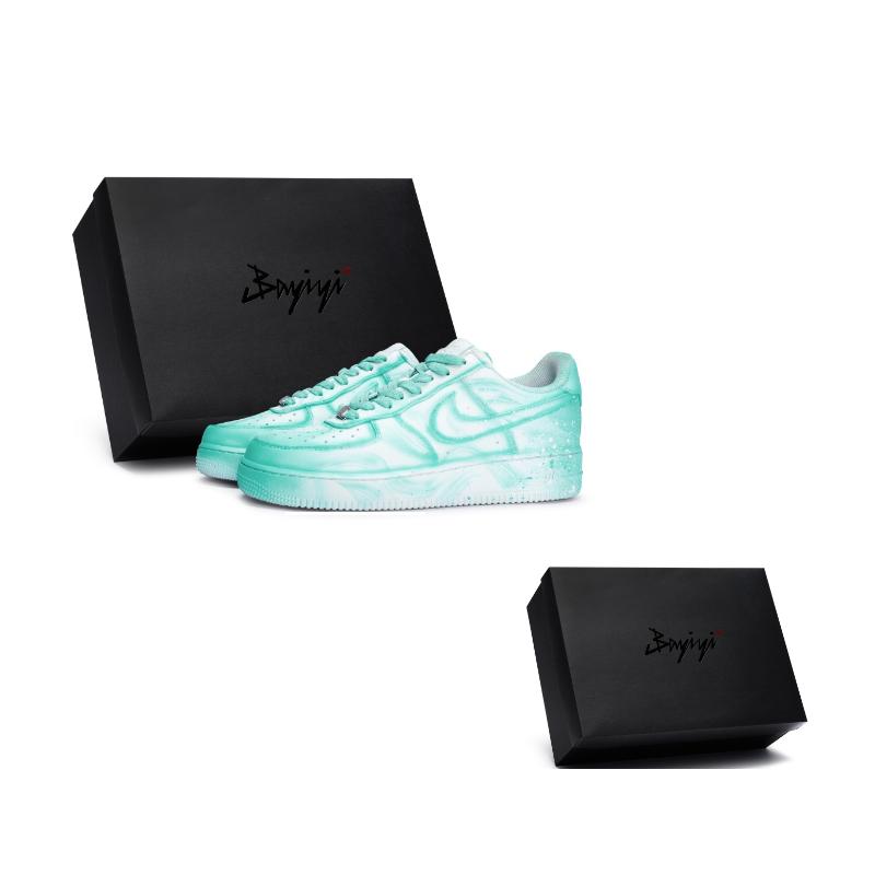 

Nike Air Force 1 Skateboard Shoes Unisex Low top White/Green CW2288-111(Team80-S-BOX) 36.5