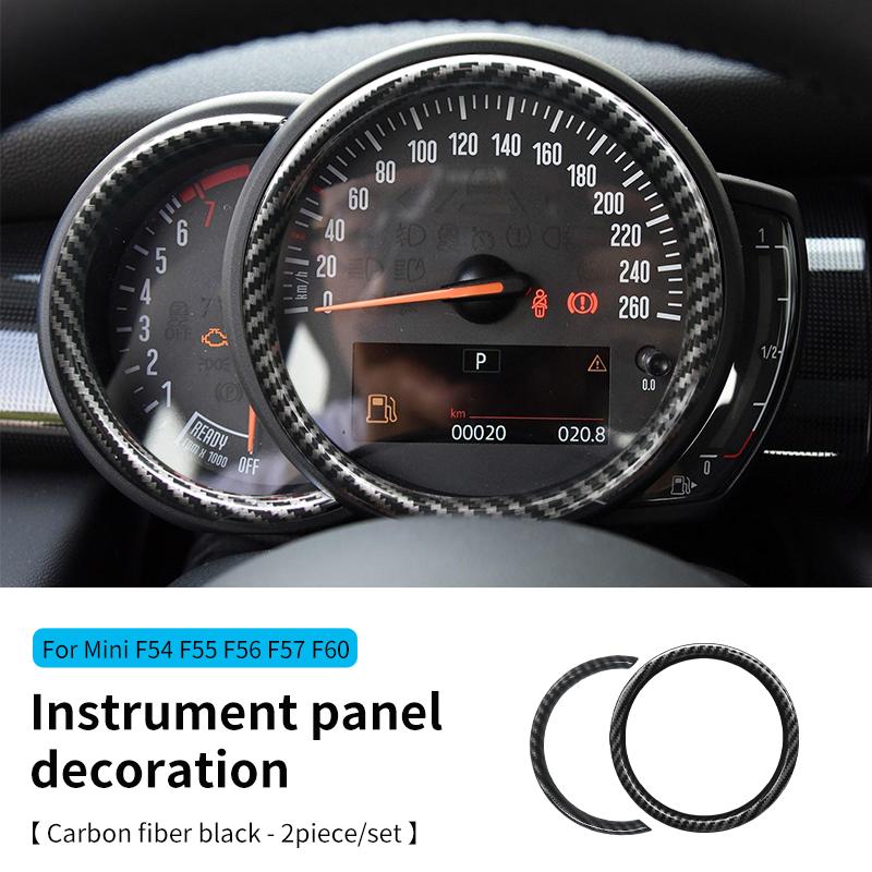 Car Tachometer Decoration Cover For MINI Cooper S F54 F55 F56 F60 Countryman Dashboard Panel Frame Cover Trim Car Accessories