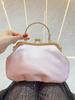 Fashionable Luxury Diamond Women Luxury Clutch Bag Wedding Crystal Ladies Designer Clutch Purse Handmade Pearl Decoration