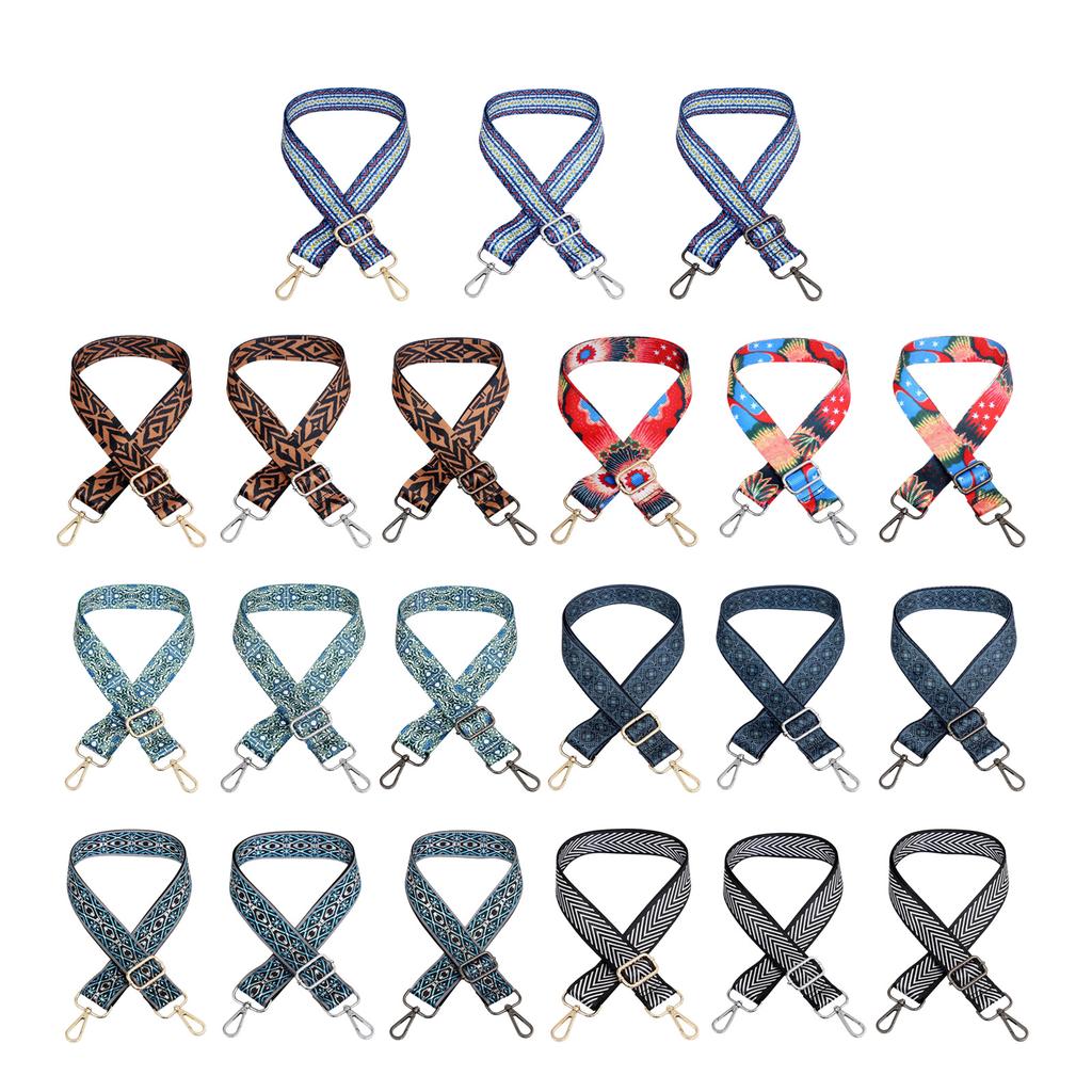 55in Handbag Shoulder Strap Replacement Polyester Strap for DIY Lady Purse Crossbody Bag Adjsutable Strap with Buckle