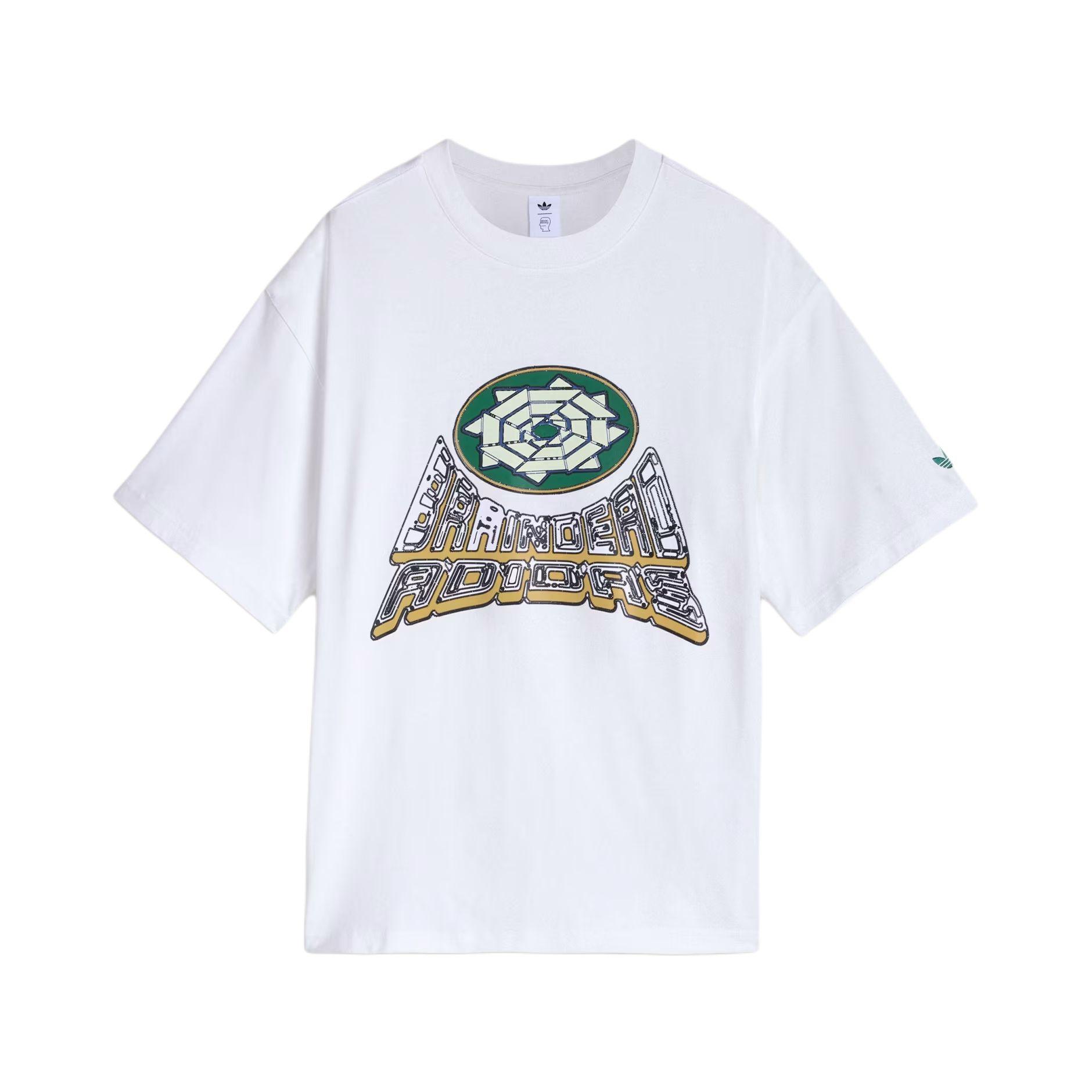 Adidas Оригинальная футболка с коротким рукавом и логотипом Originals X Brain Dead для мужчин JY8688 2XL