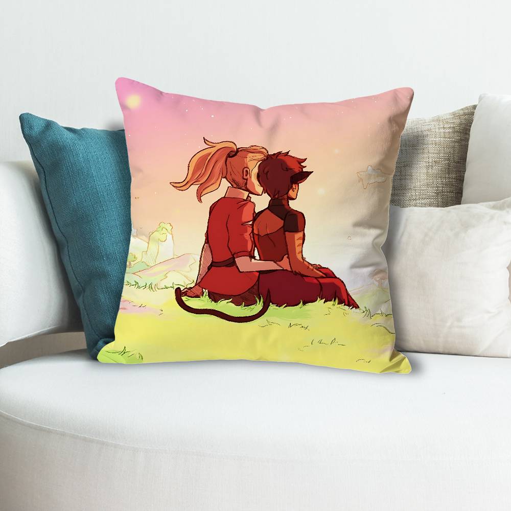 CCatradora SShera Pillow Cases for Bedroom Living Room Sofa Home Decor Polyester Cushion Cover with Zipper