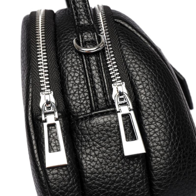 Mehrschichtige Handy-Wechseltasche vielseitige Mini-Freizeit-Reise-Umhängetasche Muttertasche Messenger-Bag