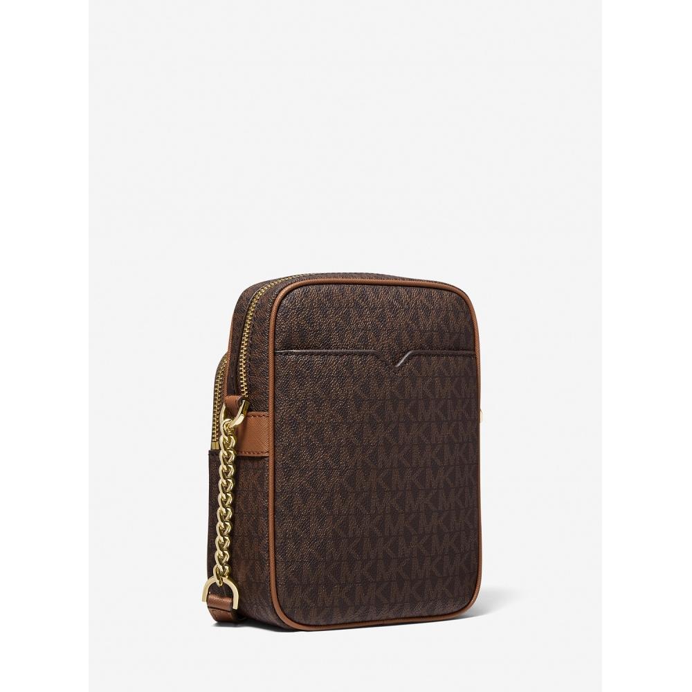 Michael Kors Jet Set Travel Ns Chain Crossbody Medium 35f1gtvc2b200 Brown