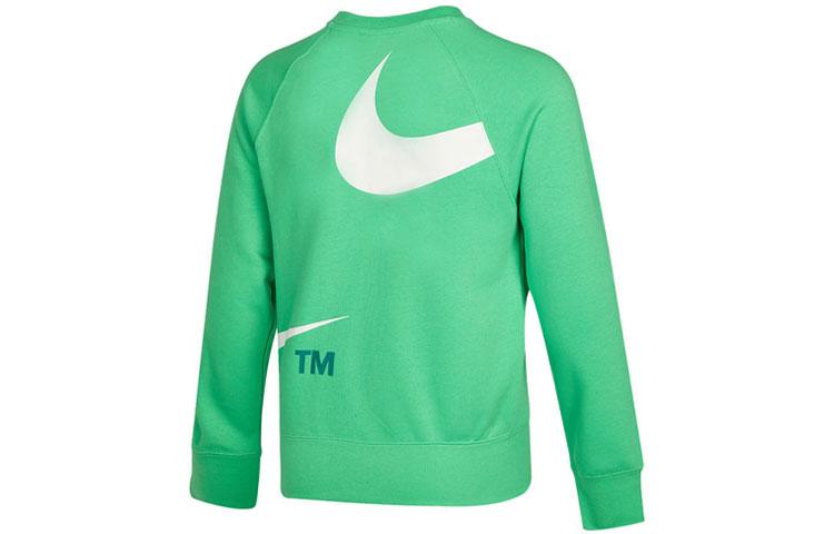 Nike Sweatshirts Men's Green Crew Neck Moderate Regular DD6097-362