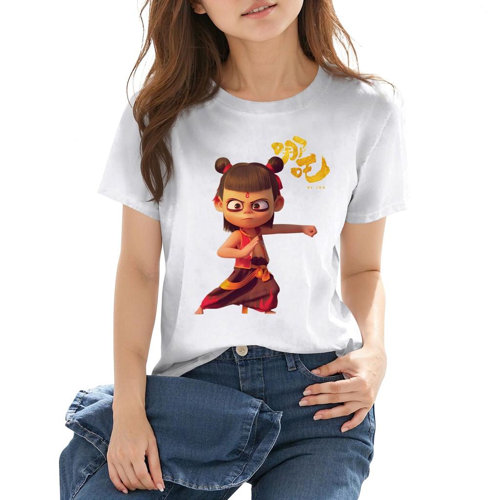 Lässiges, kurzärmliges, bedrucktes T-Shirt mit Rundhalsausschnitt für Kinder