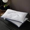 New All-Cotton Embroidery Neck Support Pillow - Five-Star Hotel Quality, Cervical Spine Sleep Aid