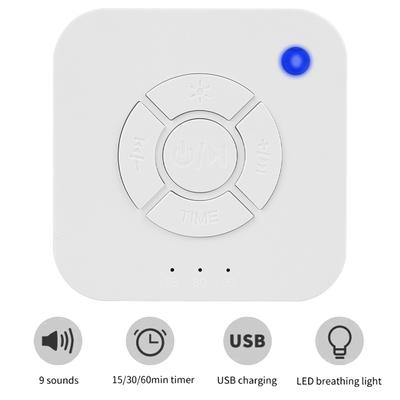 Music Light Sleep Machine White Noise Machine USB Rechargeable For Baby Sleeping & Relaxation Timed Shutdown Sleep Sound Machine
