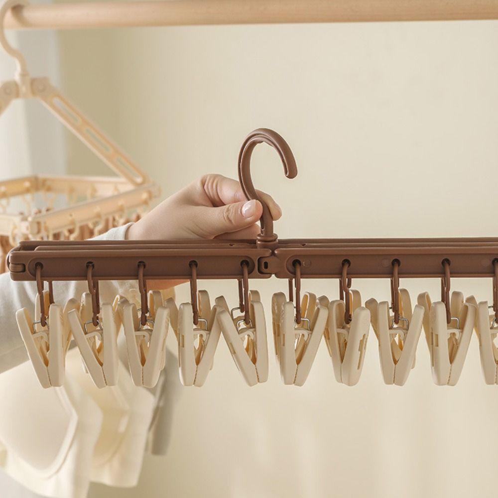 Ветрозащитная стойка для одежды без следов, регулируемая вешалка для сушки одежды, для домашнего использования Style C