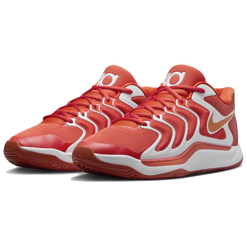 Nike KD 17 TB Team Orange Men Sneakers White FV1307-800
