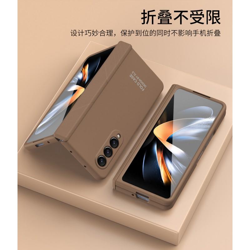 Slim Full Coverage Protective Case Galaxy Z Fold4 Fold3 Foldable Phone PC Bumper Shockproof Anti-Fingerprint
