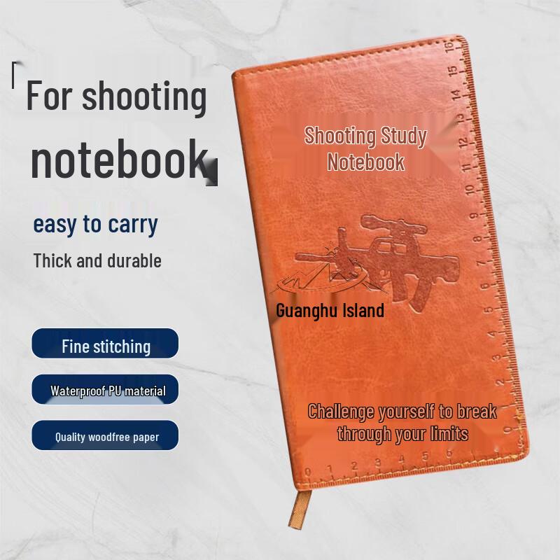 

Shooting Range Score Record Notebook