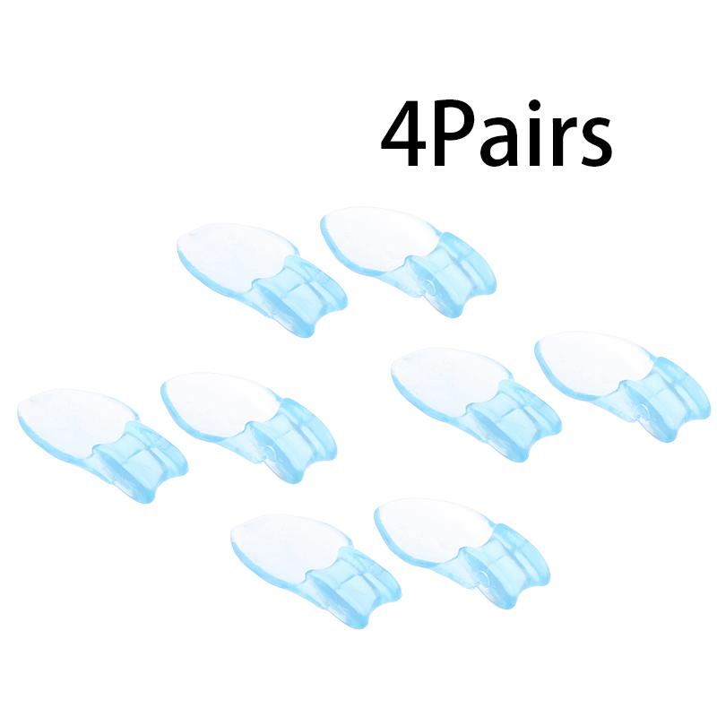 1/2/3/4/5Pairs Silicone Toe Separator Finger Feet Care Protector Toe Orthopedic Bunion Hallux Valgus Corrector Pedicure Spacer