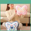 Butterfly Shape Cushion With Digital Print For Bed Couch Decor