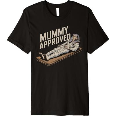 Egyptian Mythology Egypt Pyramid Ancient Egyptian Mummy Premium T-Shirt(4)