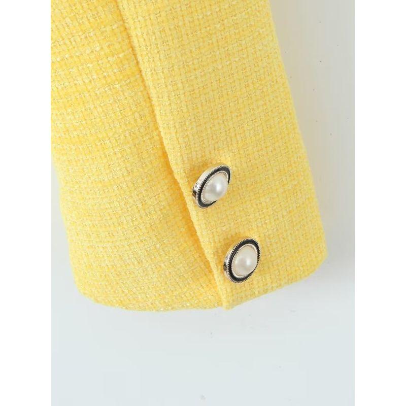 Kaslead New Arrival Women's Clothing Fashion Style Fashion Woolen Suit