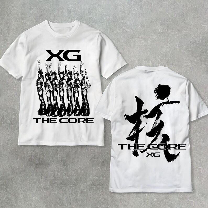 XG The Core Shirt, XG Kpop Shirt, XG World Tour The Core Tshirt, The Core Album Sweatshirt, XG Is This Love, XG Members Shirt 4XL