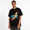 Ice Fire Element NURSE Themed Printed Casual Short Sleeve Top Pure Cotton T-shirt