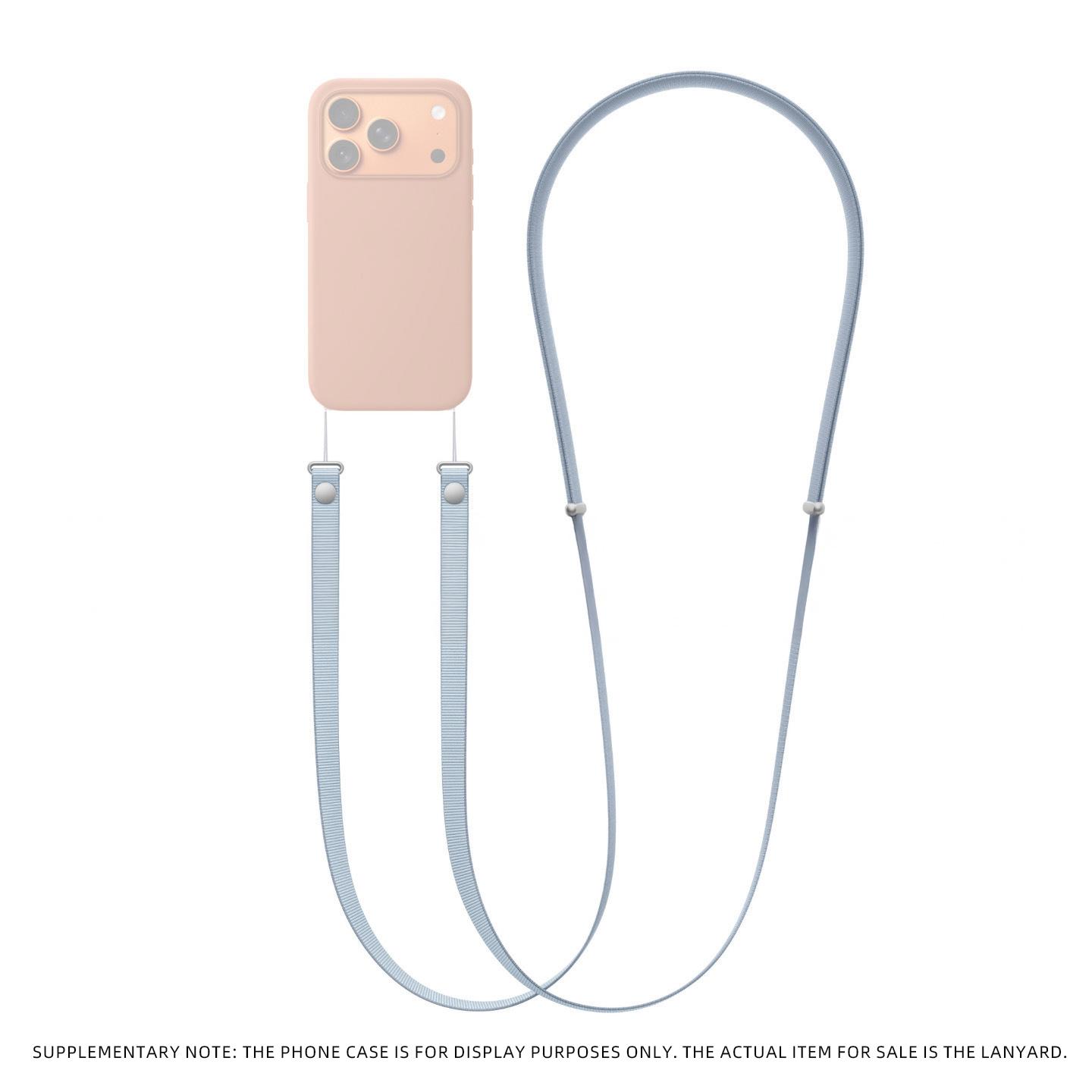 Magnetic Lanyard Crossbody Lanyard Anti-loss Strap Adjustable Neck Strap For Iphone 17 Air Pro Max Magnetic Woven Lanyard