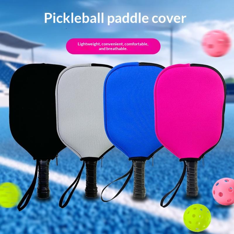 Zachte Neopreen Pickleball Racket Sleeve Lichtgewicht Waterdichte Pickleball Paddle Cover Pickleball Accessoires Beschermer Tas